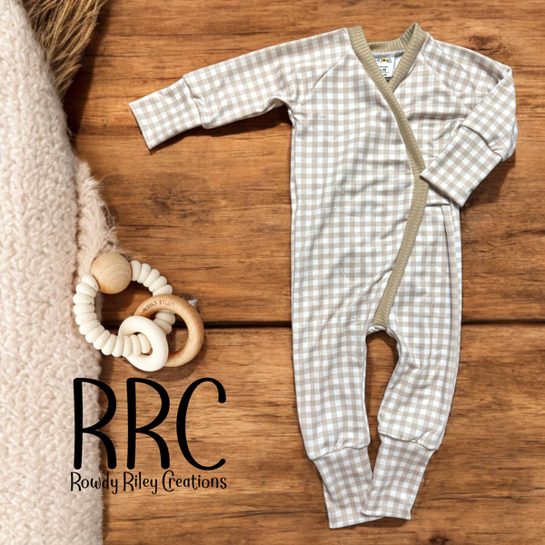 RTS 3/6M  River Romper