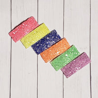 6pc Neon Summer Clip Set