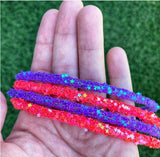 Neon Glitter Headbands